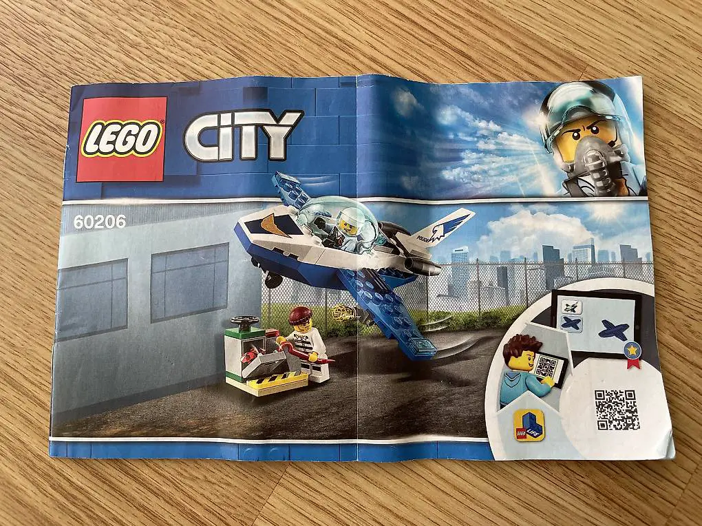 LEGO City 60206 - Polizei Flugzeugpatrouille