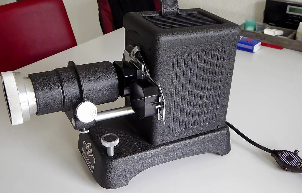 diaprojektor. agfa. karator u. ca. 1953.