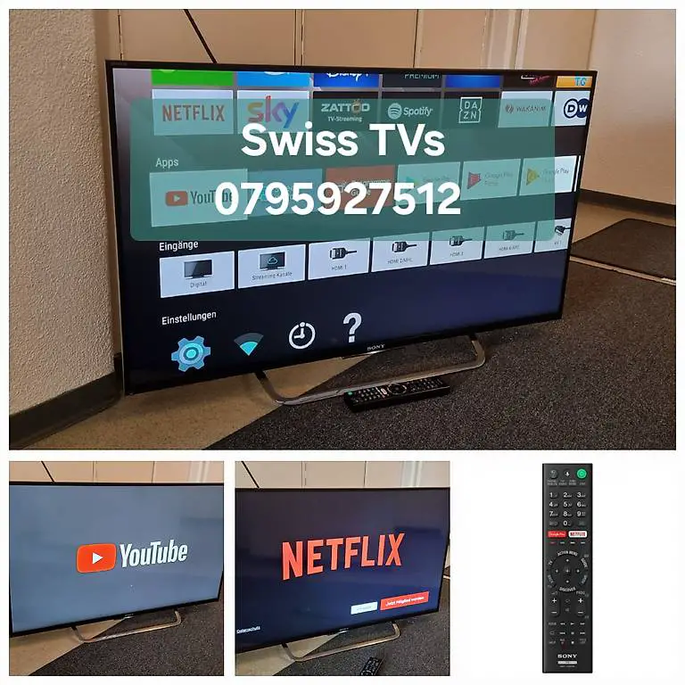 Sony Android SMART TV 43 Zoll 108cm UHD 4K Fernseher