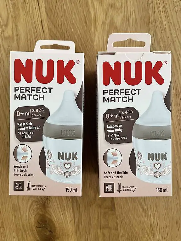 *NEU* 2x NUK Perfect Match 150 ml ab 0 M