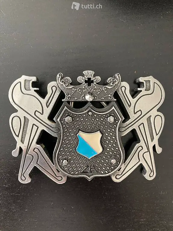 Ledergürtel Zürich Schnalle