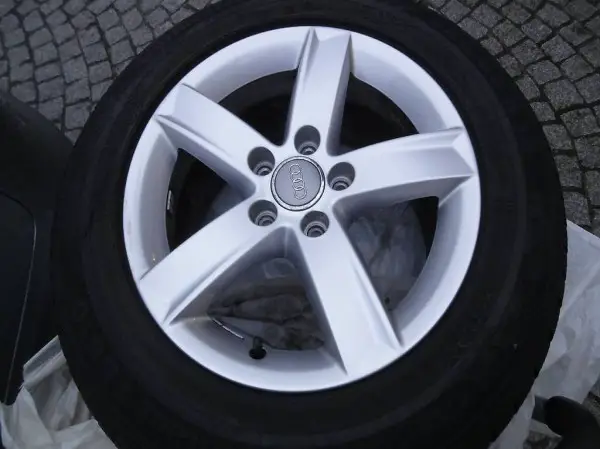 Original Audi-Winterkompletträder 16",LK 5x112,ND 66,6