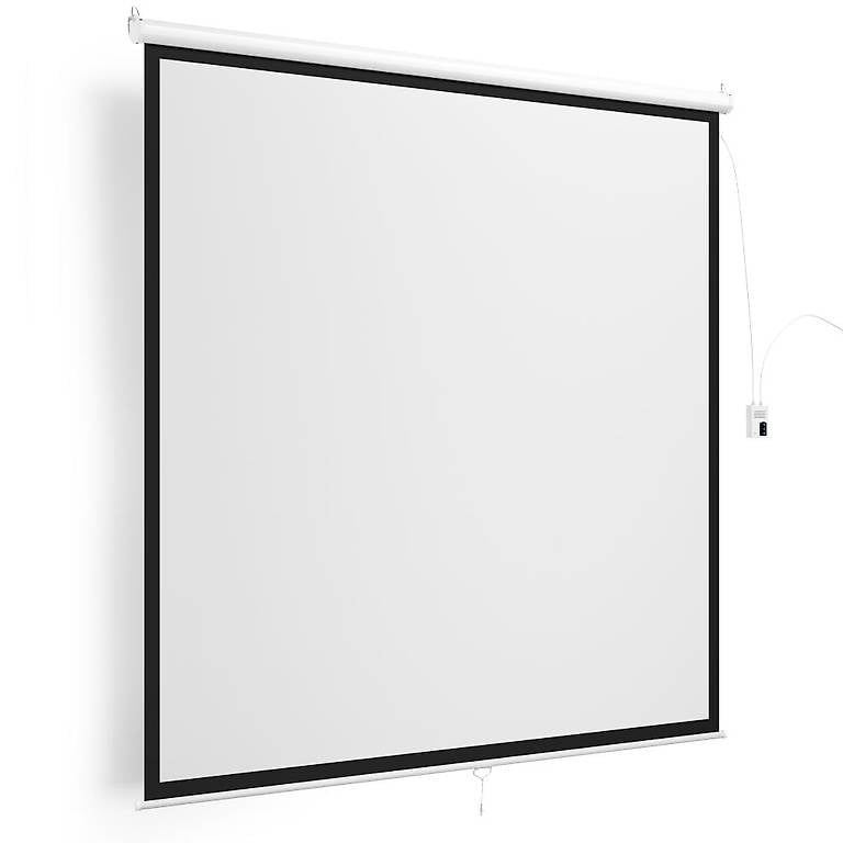 Leinwand Beamer elektrisch 200 x 200 cm