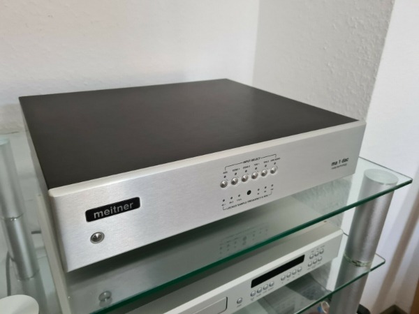 Meitner MA-1 V2 Highend Stereo DA-Wandler in silber