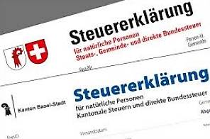 Steuererklärung für BL + BS, günstig