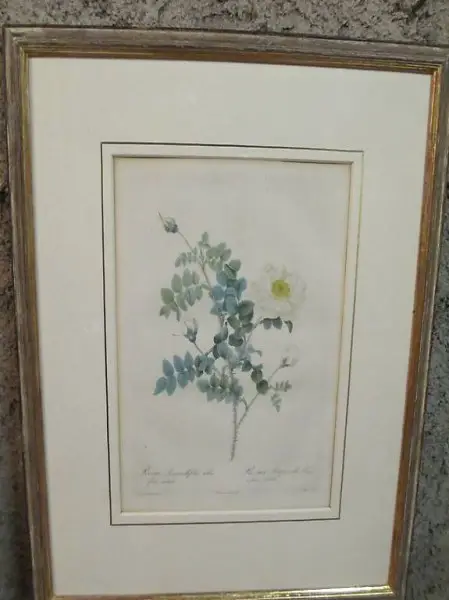 Gemälde mit einer Rose