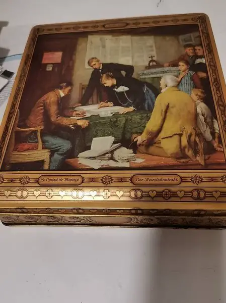 Gutzi Büchse 23 cm, 23, 4 Anker, (Standesamt)