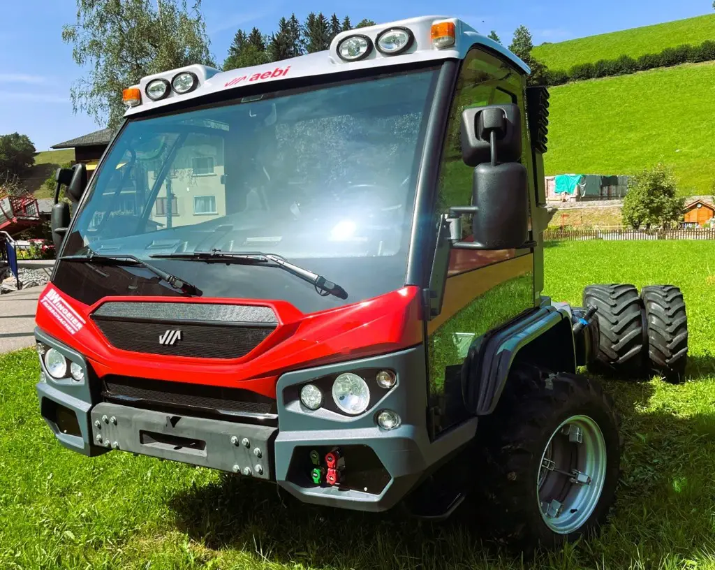 aebi tp420 mit federung u. verschleissloser bremse