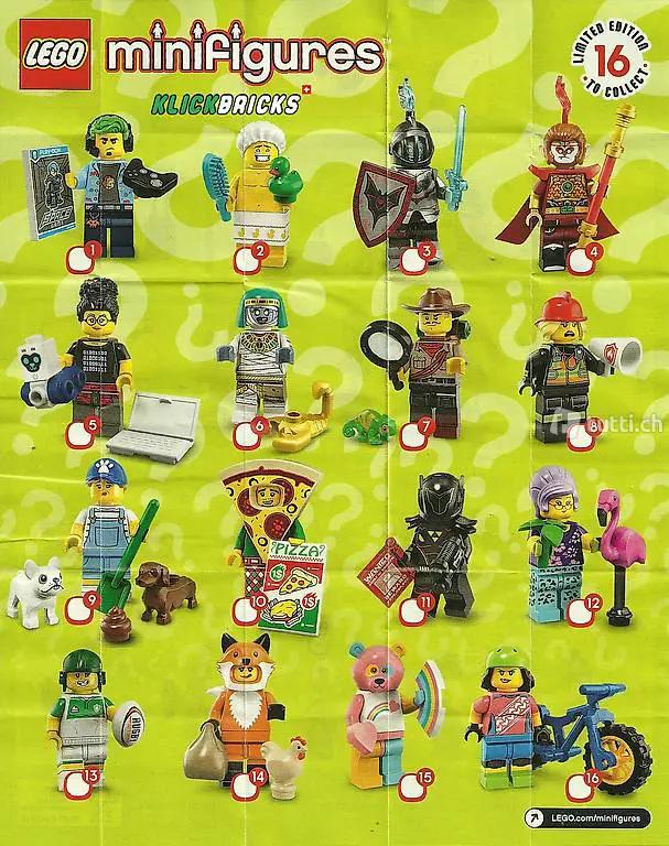 Lego Minifigures Series 19 71025