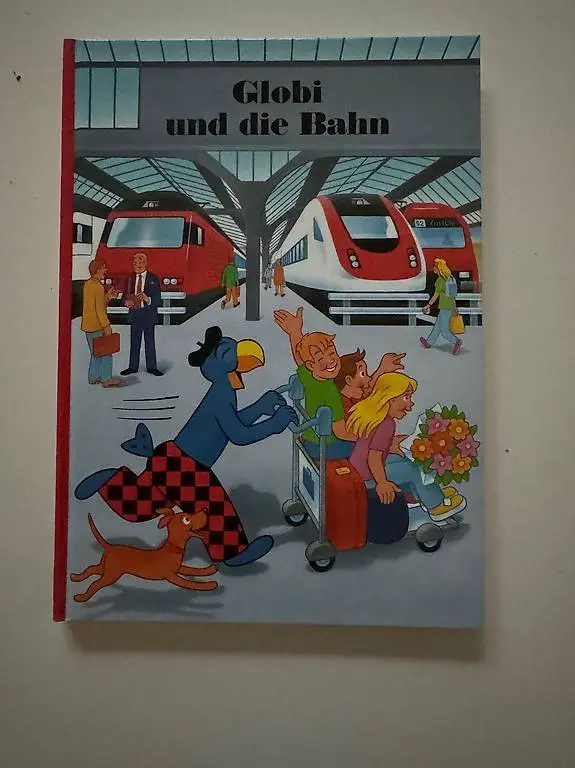 Globi und die Bahn