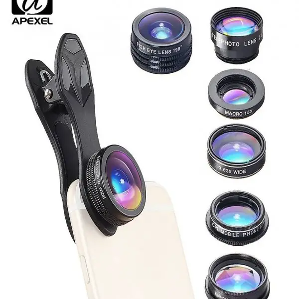  APEXEL APL-DG7 7 in 1 Handy-Objektiv-Kit