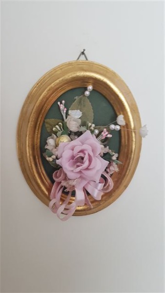 Blumen im Goldrahmen