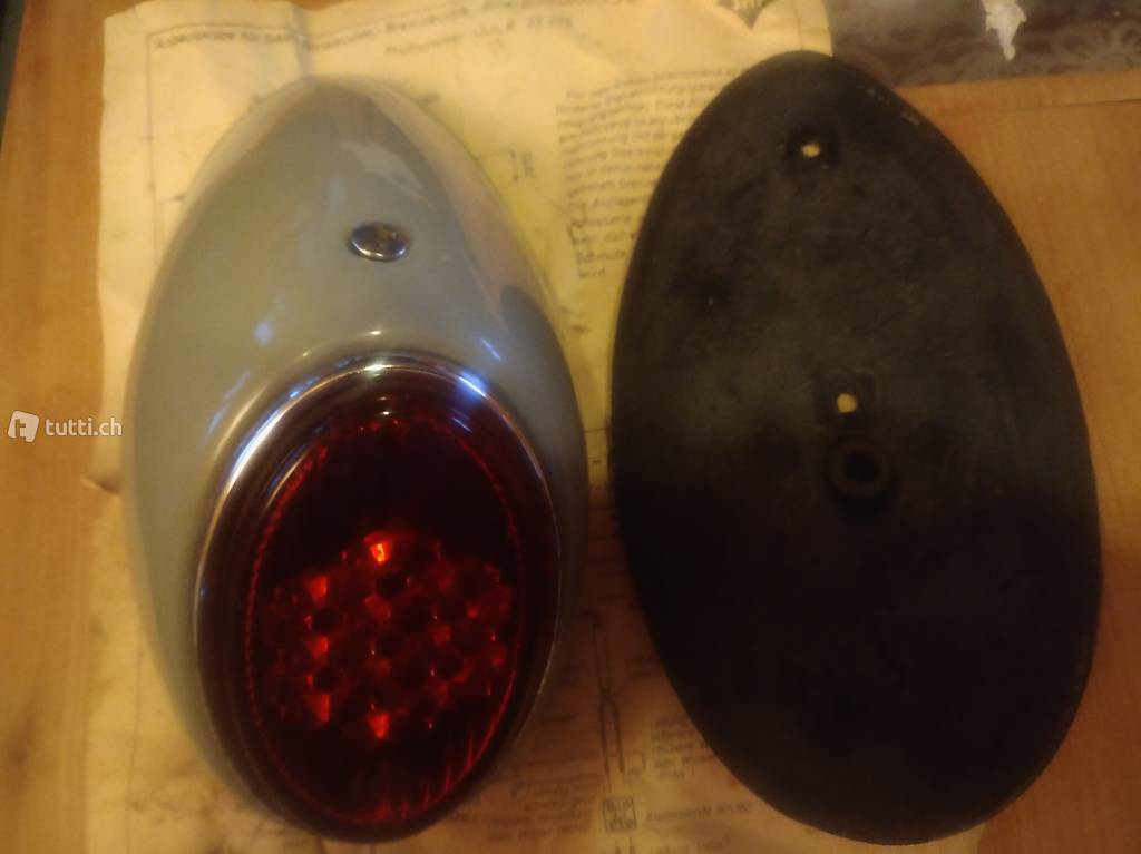 VW Käfer Brezel Rücklicht links 1955 bis 1959