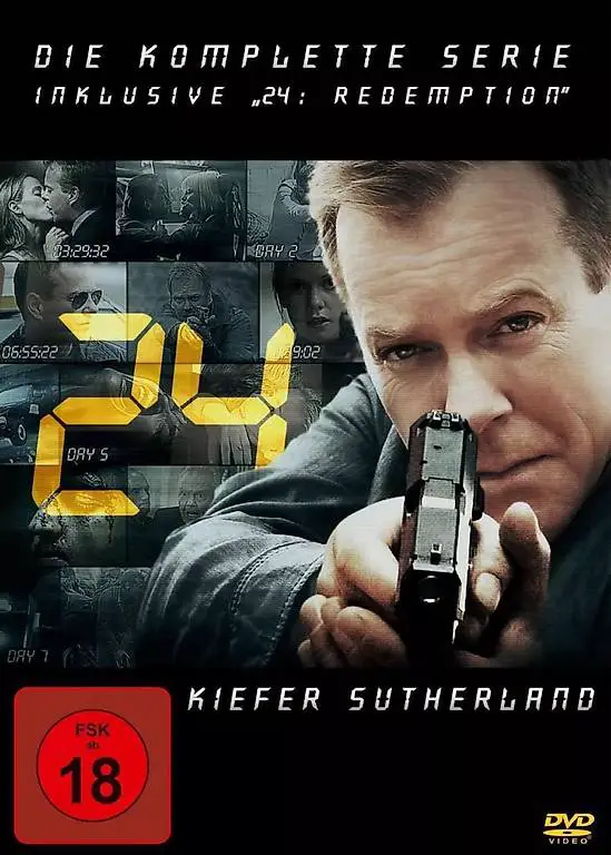 24 Season Box Jack Bauer Die komplette Serie