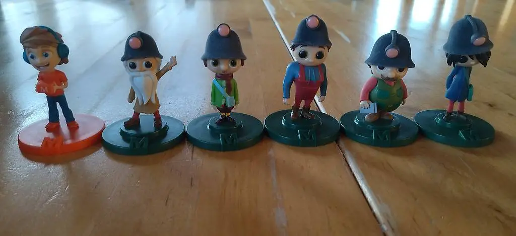 Figurines Migros storybox Figuren // Envoi / Versand OK