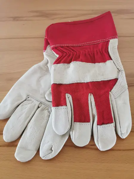 2 Paar NEUE Handschuhe Leder f. Garten/Handw. Gr. 10