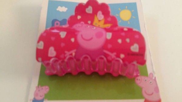 Sehr schöne Haarspange v. Peppa Wutz