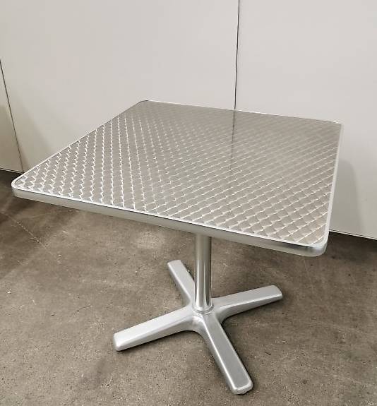 Aluminium Tisch Gastro eckig INDECASA 80 x 80 cm
