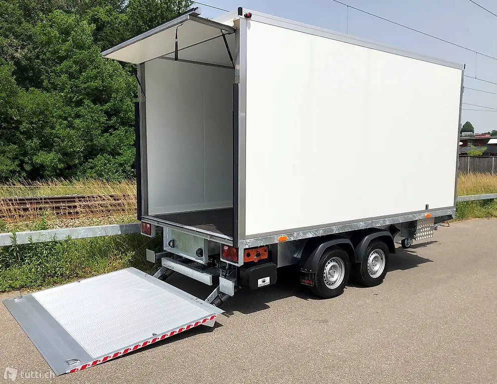  Hebebühnen Anhänger Kofferanhänger Vezeko Cargoanhänger