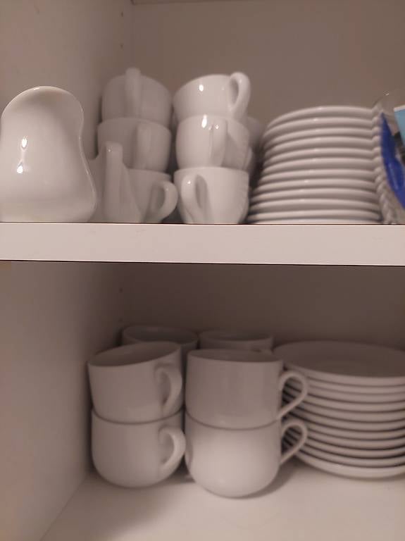 Kaffeetassen mit Unterteller