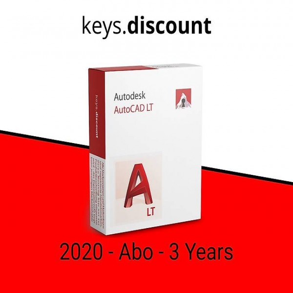  Autodesk AutoCAD LT 2020 Abo 3 Jahre