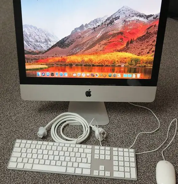  Apple iMac 21,5 Zoll 8GB RAM 500GB HDD Super Zustand