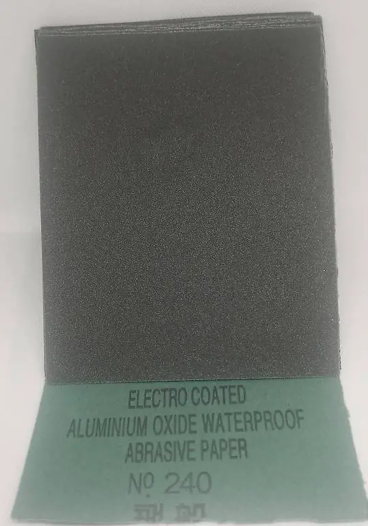 Schleifpapier Blatt Nº240