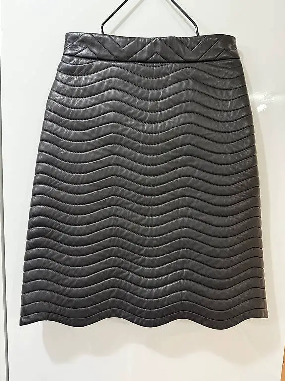 Gucci Lederrock in Grösse 36