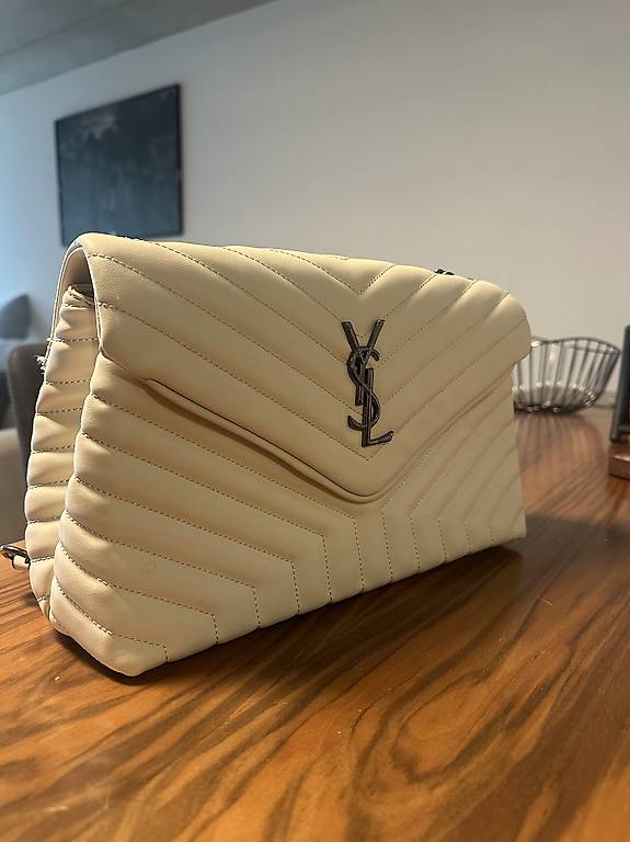 YSL Tasche weiss Gross