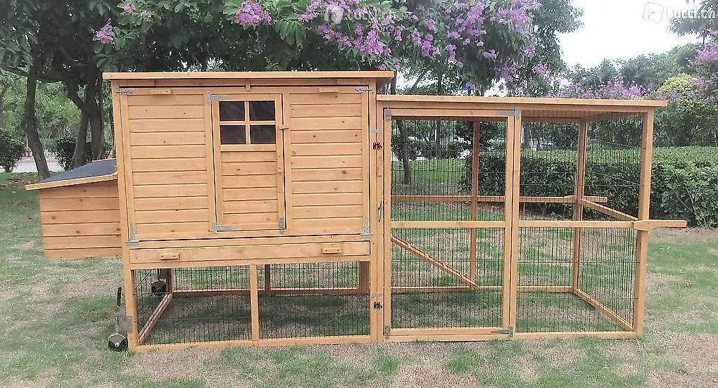  ISOLIERTER Hasenstall Hühnerstall tiefe Zinkwanne neu+mard