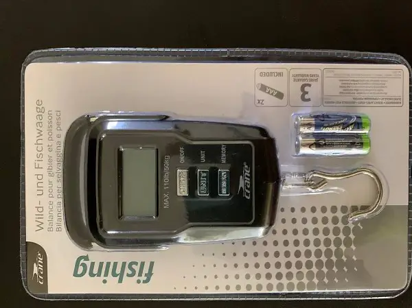 Jagd Wild Fischer WaageGepäckwaage zum einhängen bis 50 kg