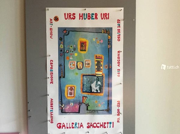 URS HUBER URI alias Zwelfring Plakat