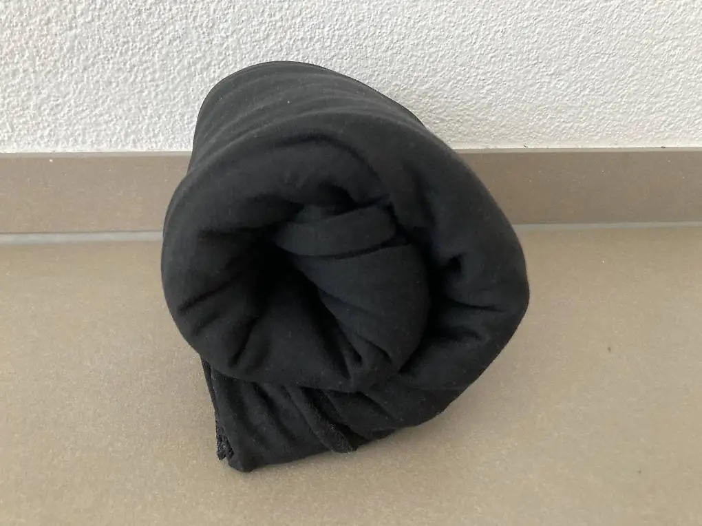 Tragetuch schwarz, elastisch