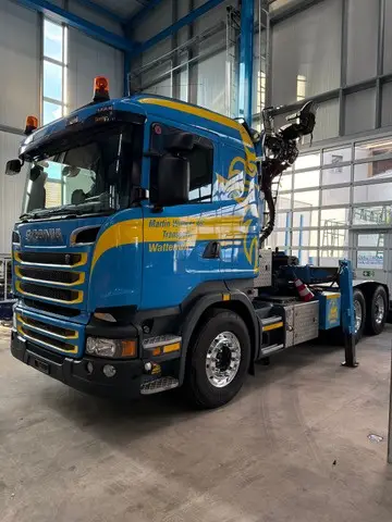 SCANIA, R 730, Holztransport