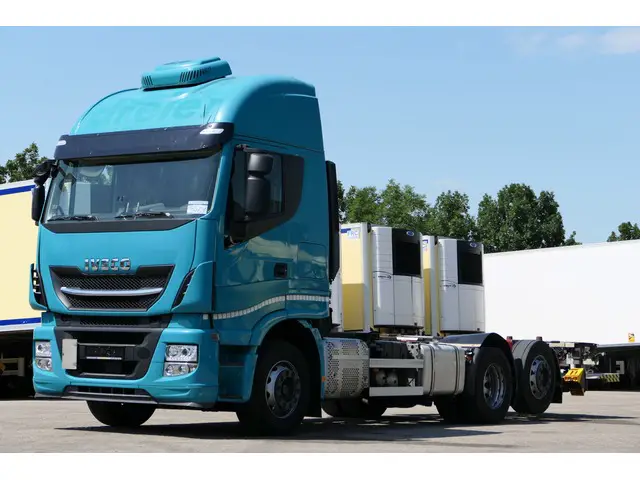 IVECO, 460Stralis Wechselbrücke Retarder 2 Tank, Wechselbrücke / -koffer