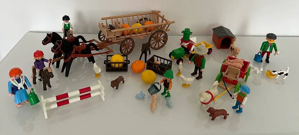 Vintage Playmobil Auf der Farm Set
