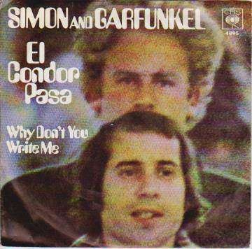 Simon and Garfunkel - El Condor Pasa (Vinyl Single, 1970)