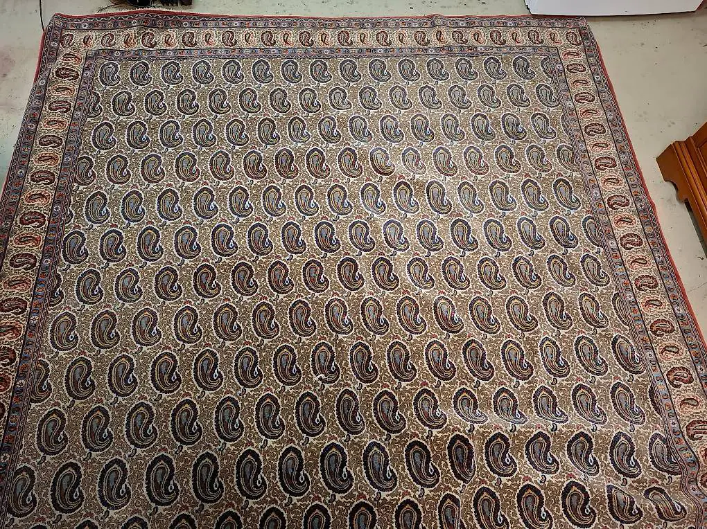 Seidenteppich Handgeknüpft