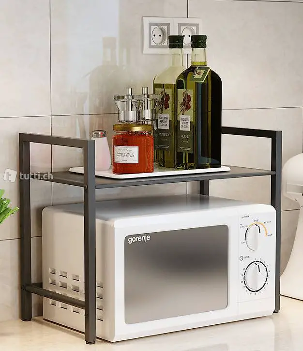  Halterung Mikrowellen Metall Mikrowellen Mikrowellenhalter A