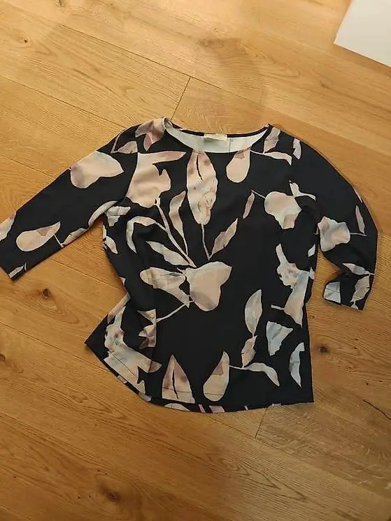 Langarm Blusenshirt von Cartoon Gr. M