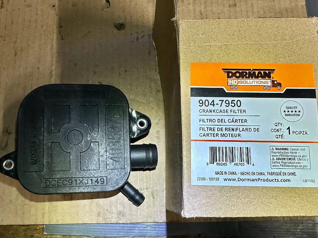 Cummins Crankcase CCV Filter 2003-2005 5.9L