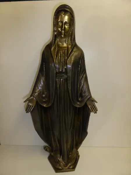 Bronzefigur Maria Immaculata