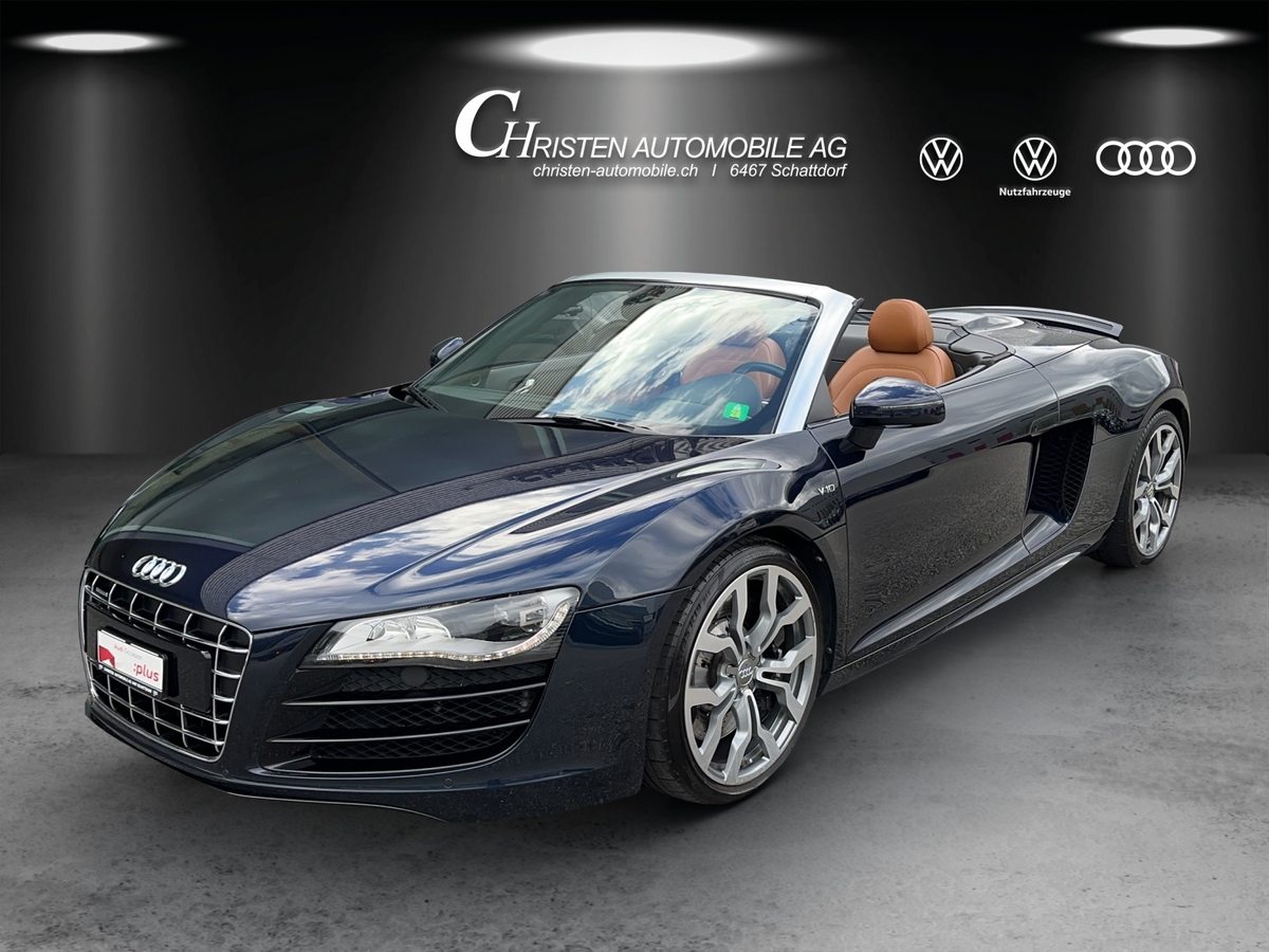 audi r8 spyder 5.2