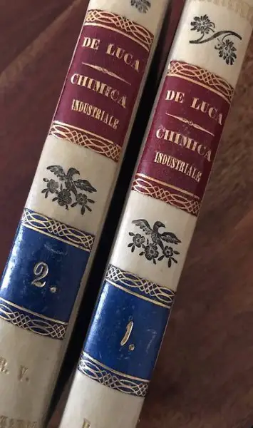 1865 De Luca Chimica industriale 2 voll