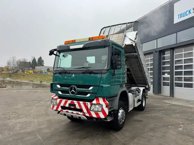 mercedes-benz, actros 2055 v8 4x4 mfk 12.2025, 3-seitenkipper