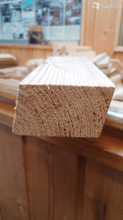  Zaunlatten Lärche Trapezförmig Gehobelt 90x47mm