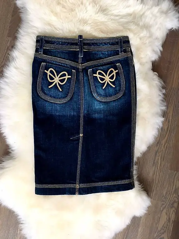 Jeansrock /Pensilrock / Bleistiftrock von Dsquared