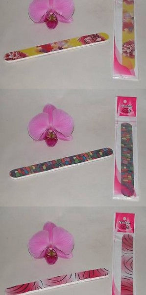 50 tolle bunte Nagelfeilen