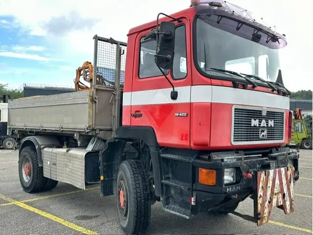 MAN, 19.422 FAK / 4X4, 3-Seitenkipper