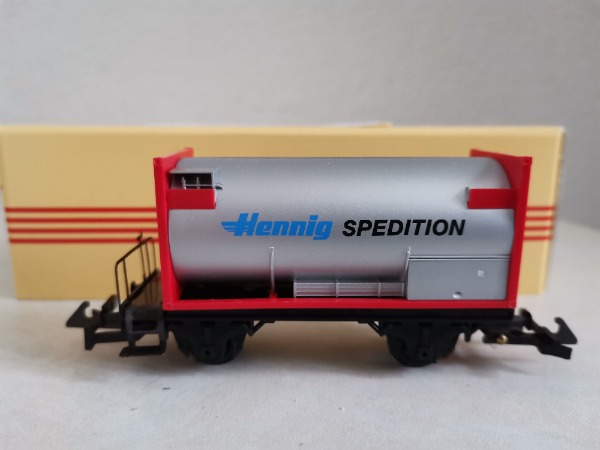 WESA Chemiecontainerwagen Hennig Spedition